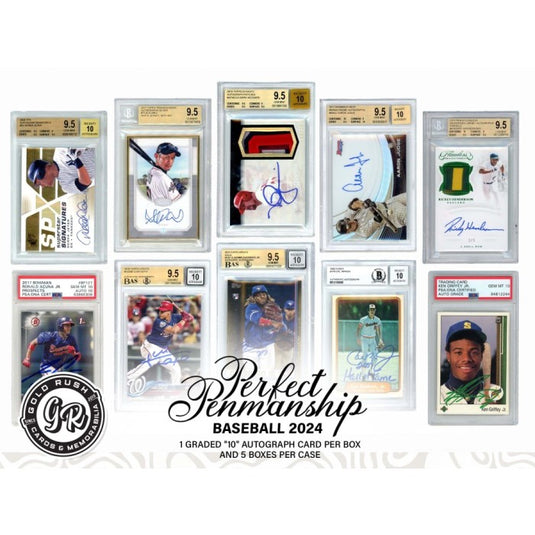 2024 Gold Rush Perfect Penmanship Baseball Box