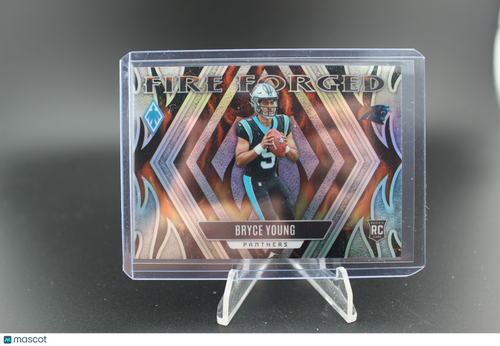 2023 Panini Phoenix #FF-2 Bryce Young Fire Forged Silver Seismic