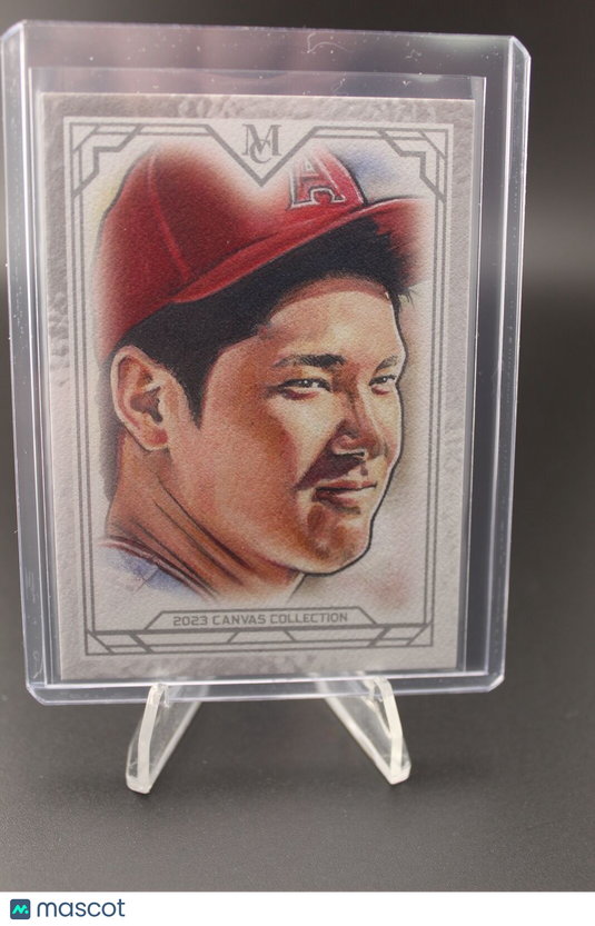2023 Topps Museum Collection #CCR-1 Shohei Ohtani Canvas Collection Reprints