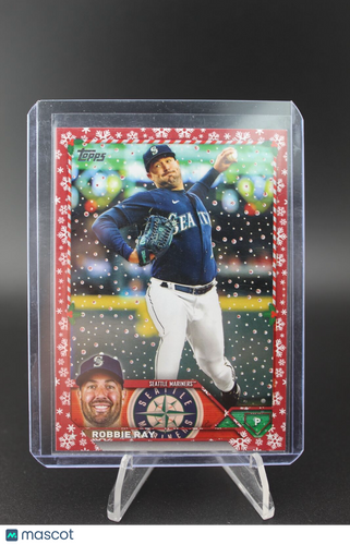 2023 Topps Holiday #H2 Robbie Ray Metallic Red #/99