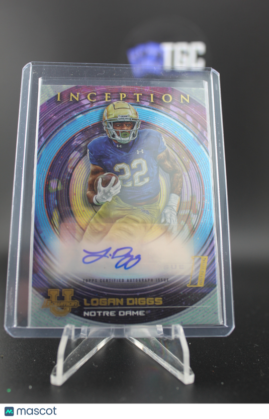 2022 INCEPTION #BIA-LD LOGAN DIGGS AUTO AUTO Near Mint or Better