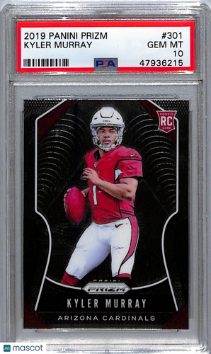 2019 Panini Prizm Kyler Murray #301 PSA 10