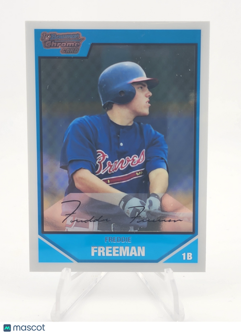 2007 Bowman Chrome Draft Picks Freddie Freeman #BDPP12