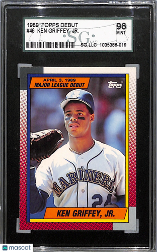1990 Topps Debut Ken Griffey JR. #46 SGC 9
