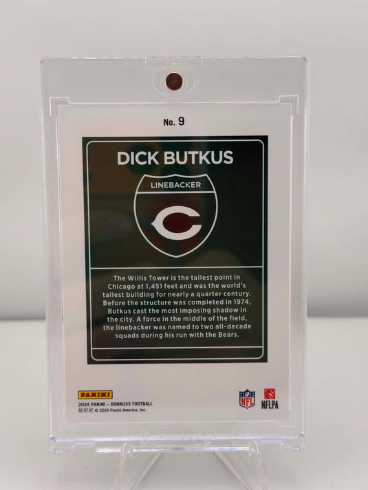 2024 Panini Donruss Football Downtown Dick Butkus #9