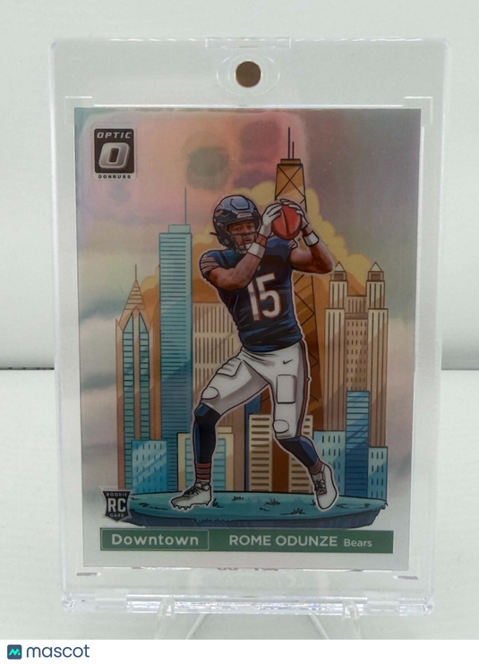 2024 Panini Donruss Optic Downtown Rome Odunze #15 RC