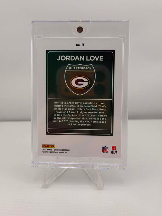 2024 Panini Donruss Downtown Jordan Love #5