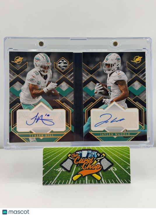 2024 Panini Limited Partnership Duals Booklet Jaylen Waddle Tyreek Hill #PD-HW Booklet 20/49