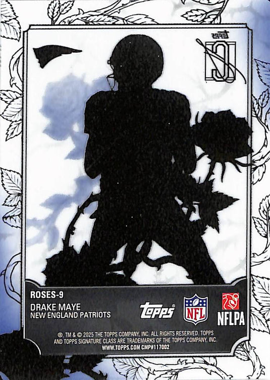 2025 Topps Composite Roses Drake Maye