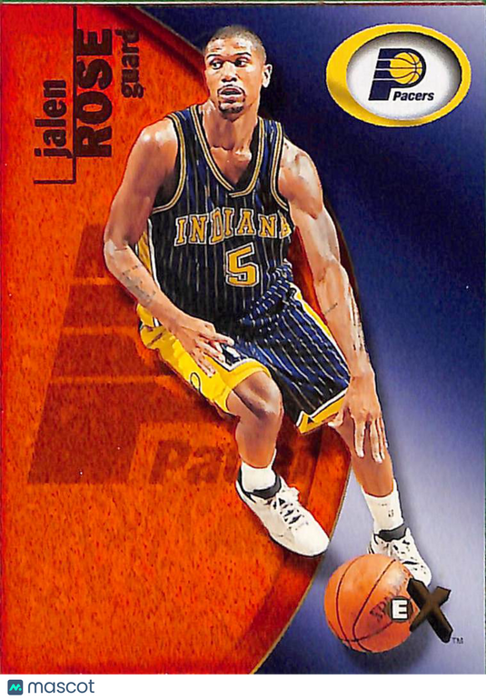 2001 Fleer E-X Essential Credentials Now Jalen Rose