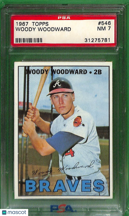 1967 Topps Woody Woodward