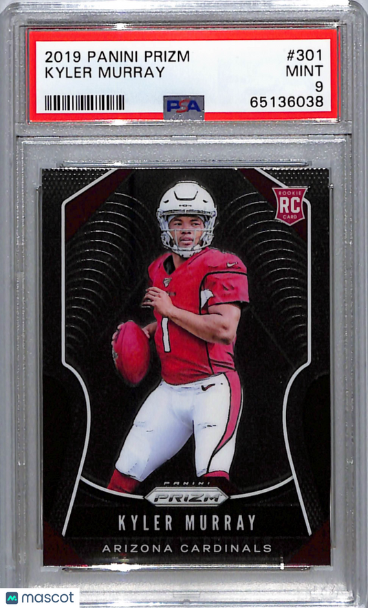 2019 Panini Prizm Kyler Murray #301 PSA 9