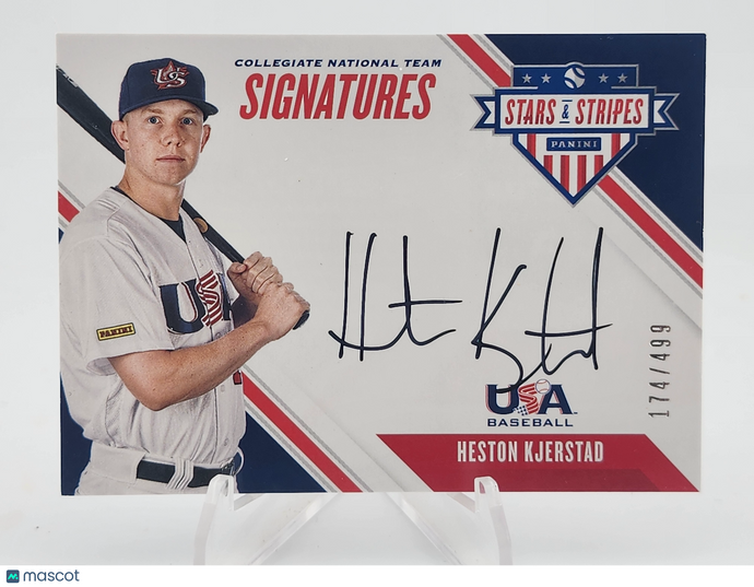 2020 Panini Stars & Stripes Heston Kjerstad #CNT HK /499 Autograph