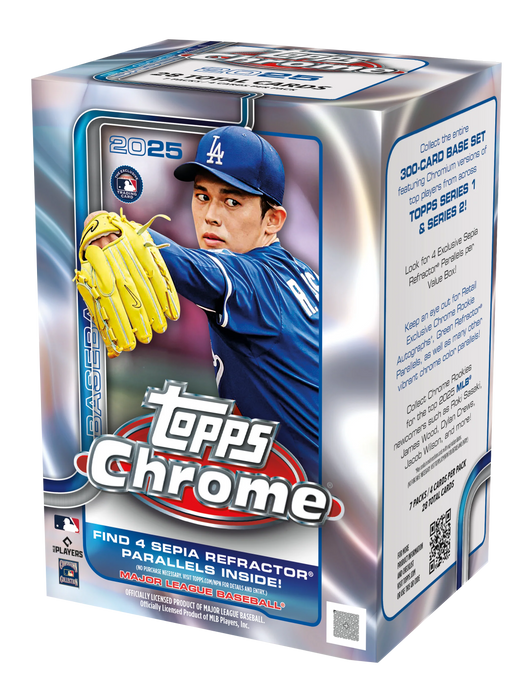 2025 Topps Chrome® Baseball - Value Box