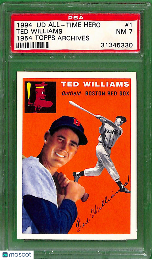 1994 Upper Deck All Time Heroes 1954 Topps Archives Ted Williams