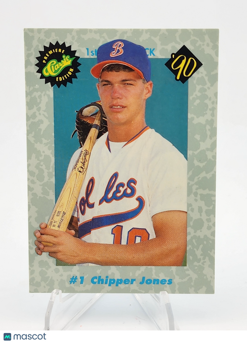 1990 Classic Draft Picks Chipper Jones #1