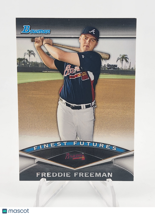 2011 Bowman Finest Futures Freddie Freeman #FF10
