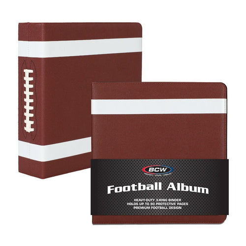 3 in. Album - Football Collectors Album - Premium Brown