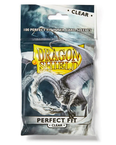 Dragon Shield Perfect Fit - Clear/Clear (100-Pack) - Dragon Shield Card Sleeves