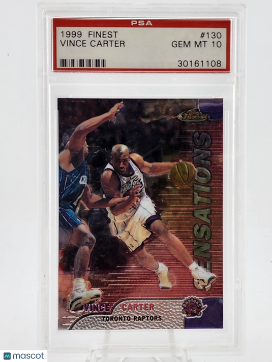 1999 Finest Vince Carter #130 PSA 10