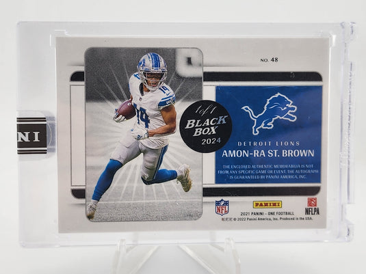 2022 Panini One Amon-Ra St. Brown