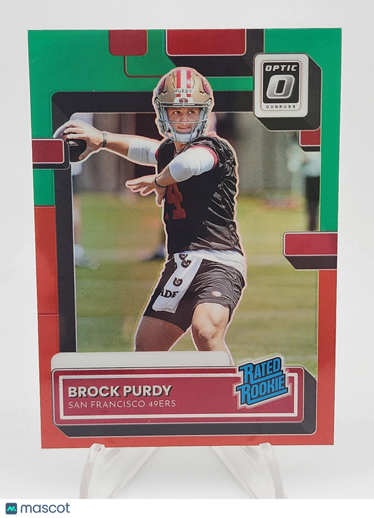 2022 Panini Donruss Optic Brock Purdy #P-374 Rookie