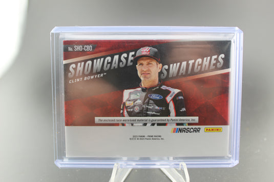 2023 Panini Prime #SHO-CBO Clint Bowyer Showcase Swatches