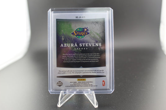 2023 Panini Origins WNBA #JA-AZS Azura Stevens Jersey Autographs Blue #/25