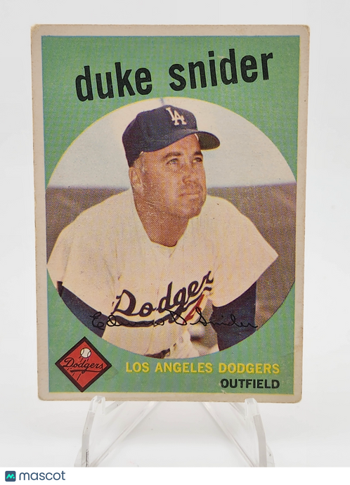 1959 Topps Duke Snider #20