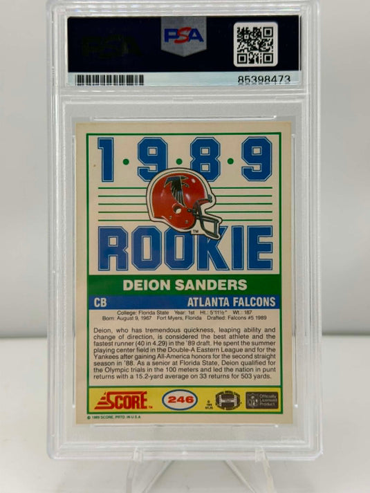 1989 Score Deion Sanders