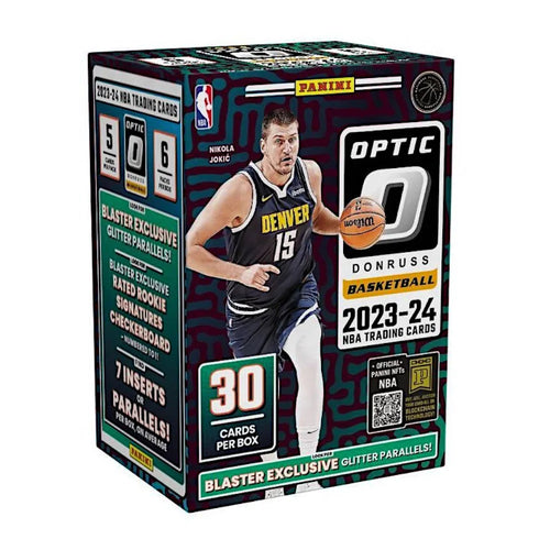 2023-24 Panini NBA Donruss Optic Basketball Trading Cards Blaster Box