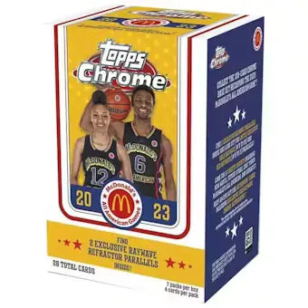 2023 Topps Chrome McDonalds All-American Basketball Blaster Box