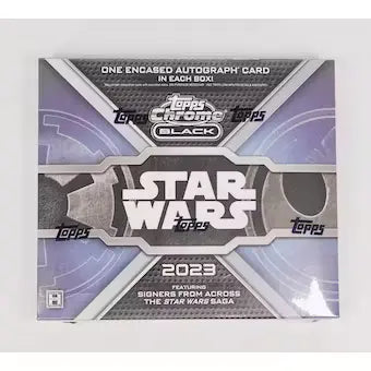 2023 TOPPS CHROME BLACK STAR WARS