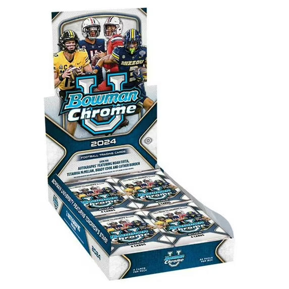 2024 Bowman University Chrome Football Hobby Box