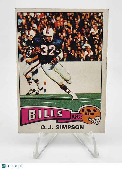 1975 Topps O.J. Simpson #500