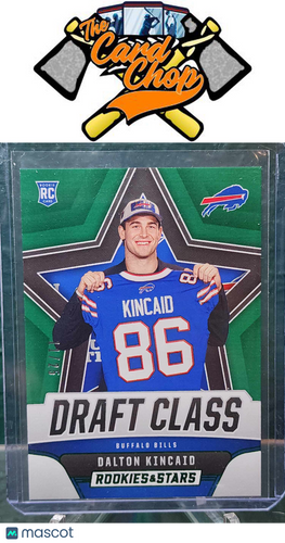 2023 Panini Rookies & Stars #DC-5 Dalton Kincaid Draft Class /25 green