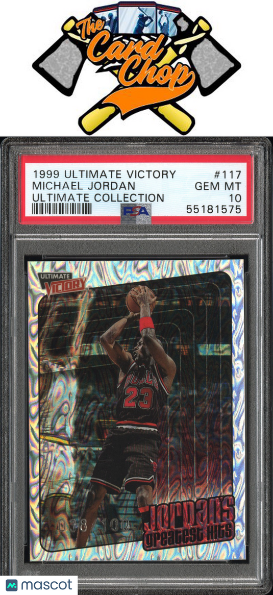 1999 Ultimate Victory #117 Michael Jordan Ultimate Collection PSA 10