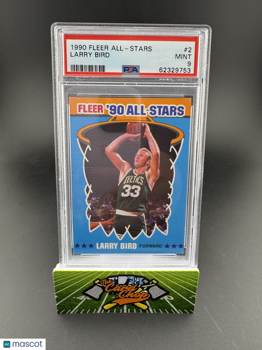 1990 Fleer All-Stars #2 Larry Bird PSA 9