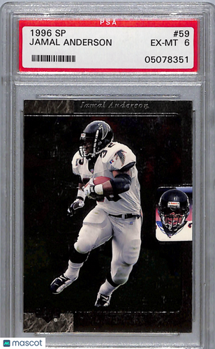 1996 SP Jamal Anderson #59 PSA 6