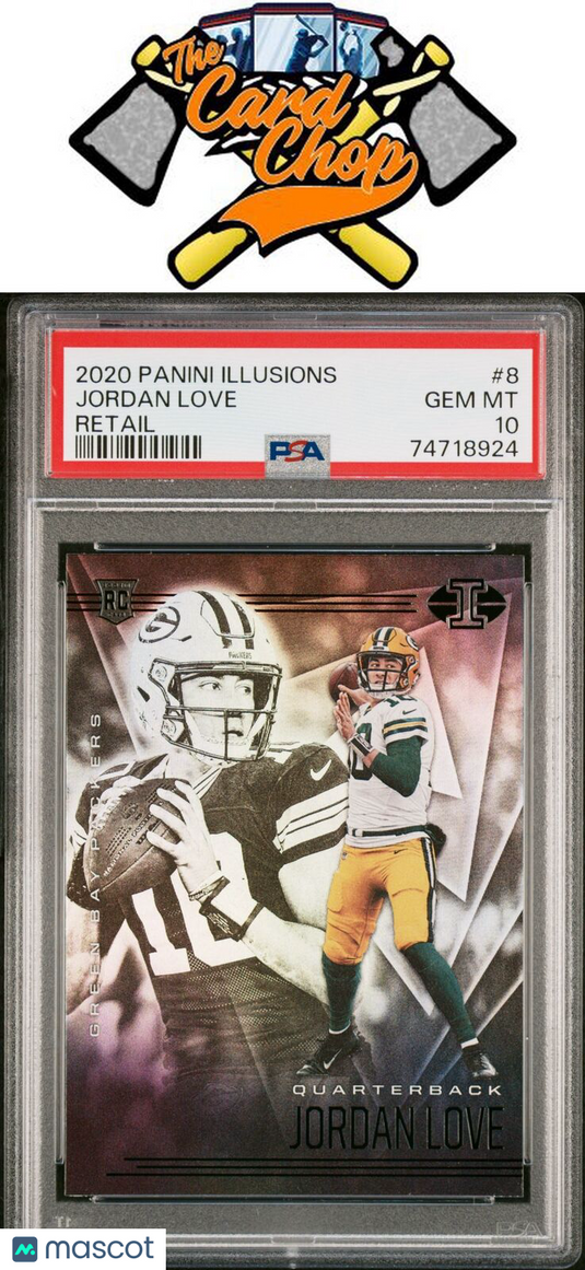 2020 Panini Illusions #8 Jordan Love Retail PSA 10