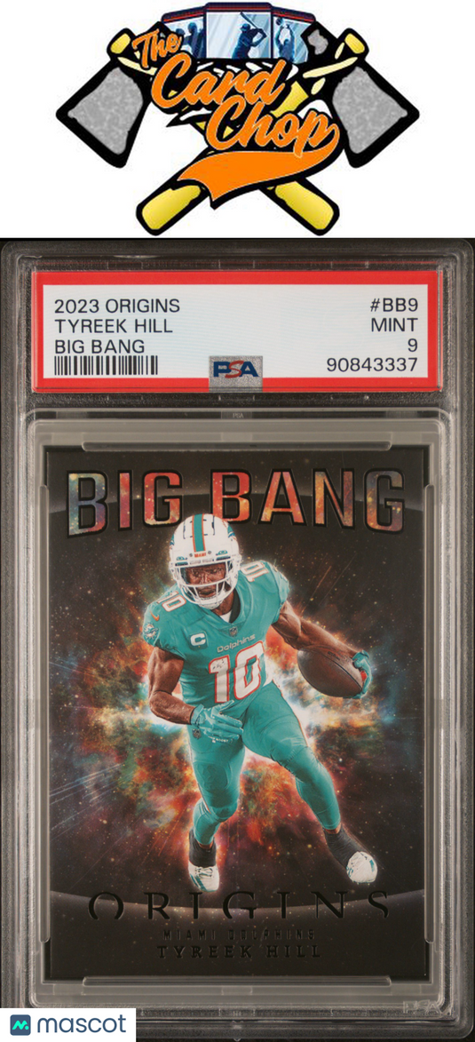 2023 Panini Origins Big Bang #BB9 Tyreek Hill PSA 9