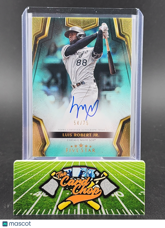 2024 Topps Five Star #FSA-LR Luis Robert Jr. /75 On Card Auto