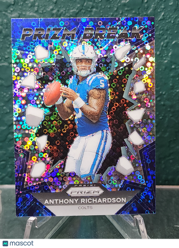 2023 Panini Prizm #PB-4 Anthony Richardson Prizm Break Prizms No Huddle