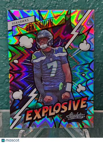 2023 Panini Absolute #7 Geno Smith Explosive