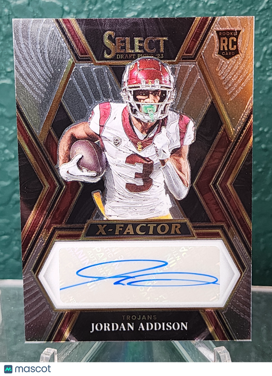 2023 Panini Select Draft Picks #XS-JAD Jordan Addison X-Factor Signatures