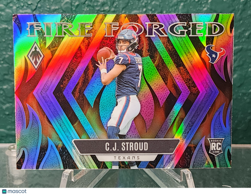 2023 Panini Phoenix #FF-6 C.J. Stroud Fire Forged