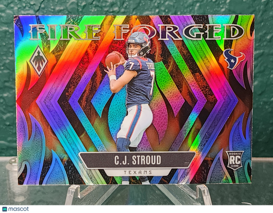 2023 Panini Phoenix #FF-6 C.J. Stroud Fire Forged