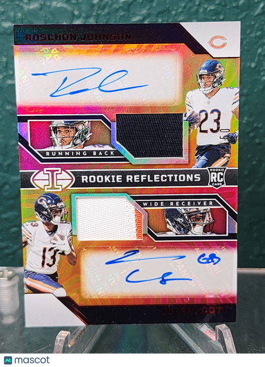 2023 Illusions #RRA-CB Roschon /  Scott Dual Autos Red #/50