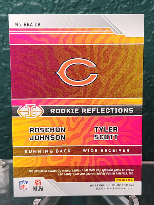 2023 Illusions #RRA-CB Roschon /  Scott Dual Autos Red #/50