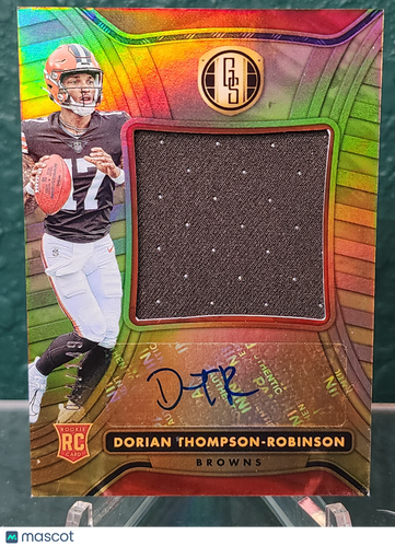 2023 Gold Standard #RAJ-10 Dorian Thompson-Robinson RPA Jumbo #/149